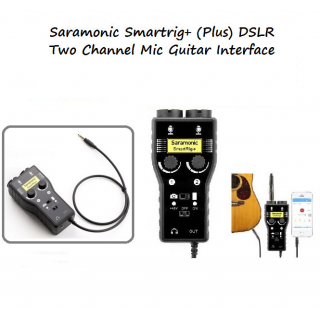 Saramonic SmartRig+ 2-Channel XLR Microphone Audio Mixer